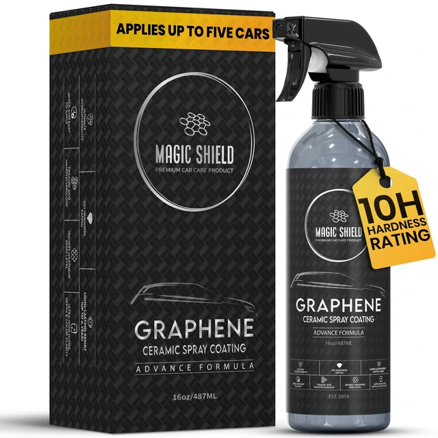 Magic Shield Graphene Ceramic Spray bottle and box