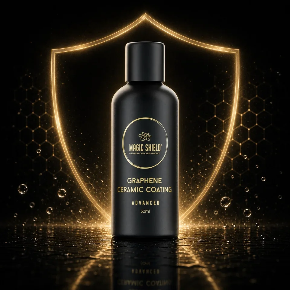 Magic Shield Graphene Ceramic Coating Advanced, 50 mL, with gold shield artwork