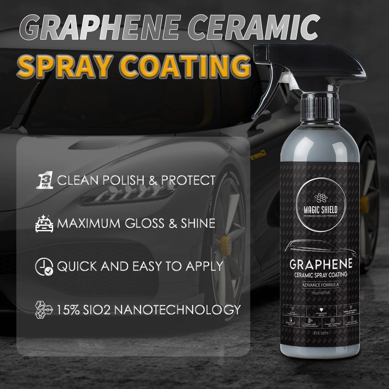 ceramic coating spray for car