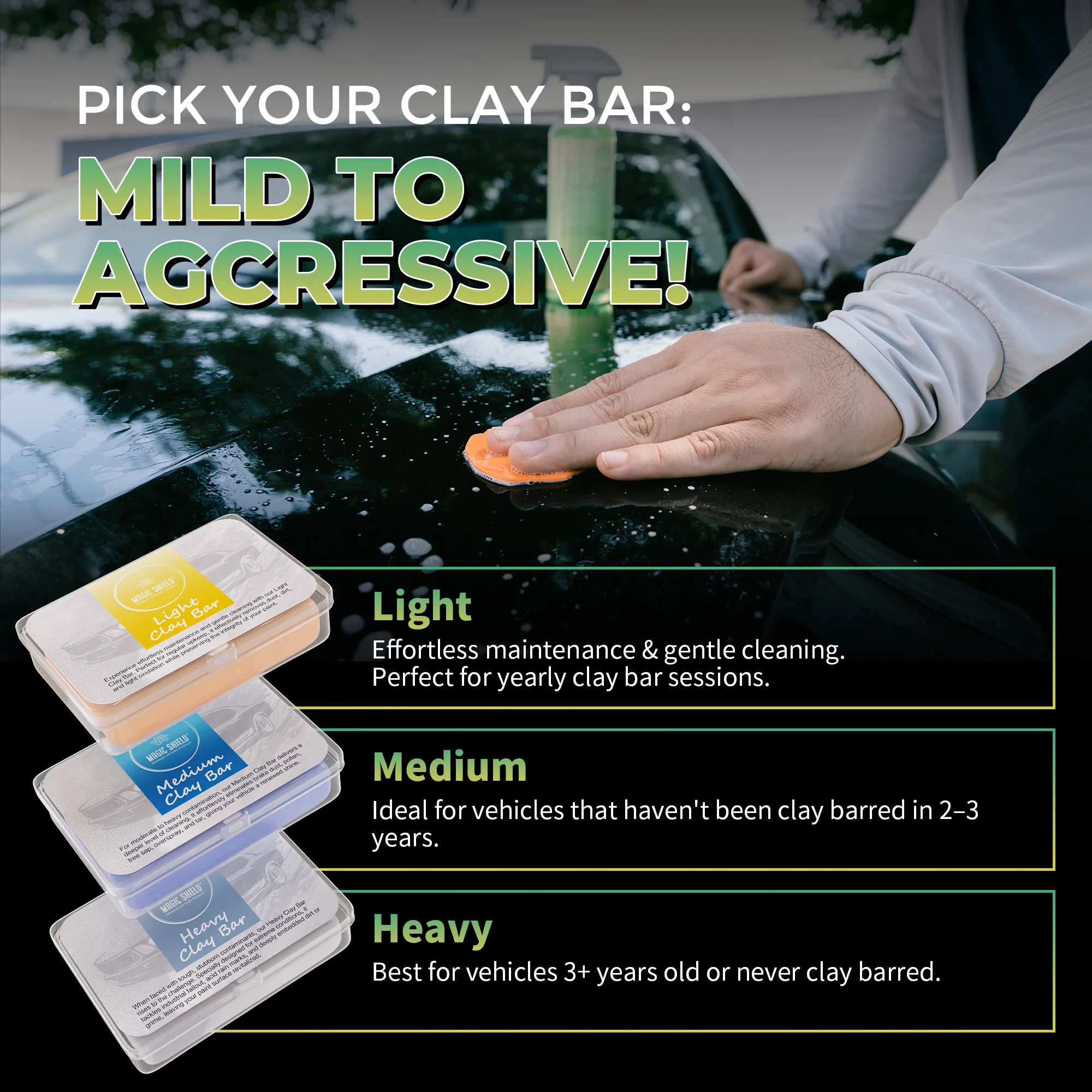 clay bar for rail dust