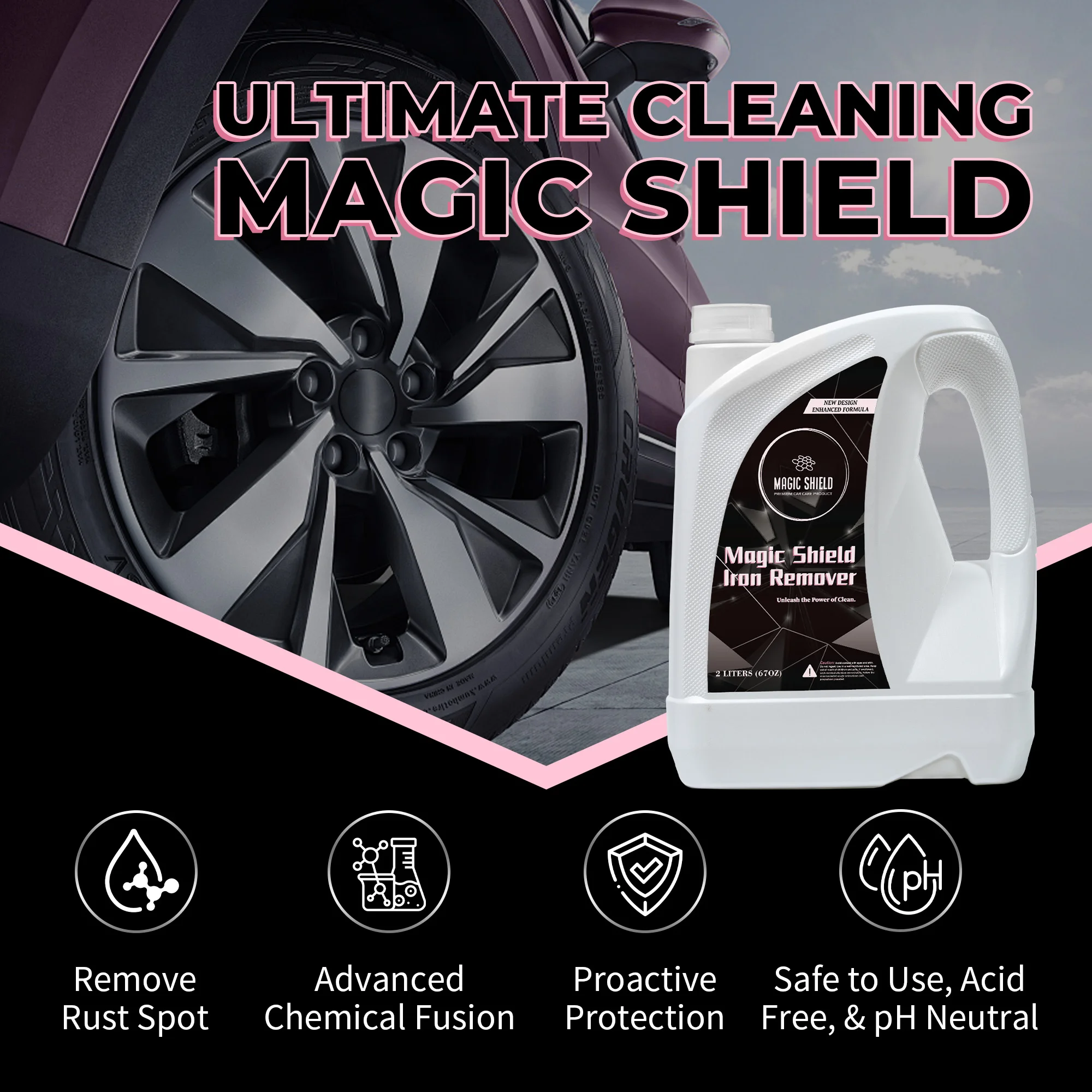 what does iron remover do for car