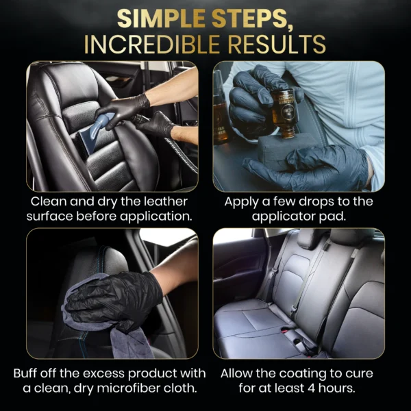 Pure car leather cleaner