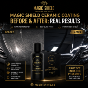 Magic Shield Ceramic Coating Before & After