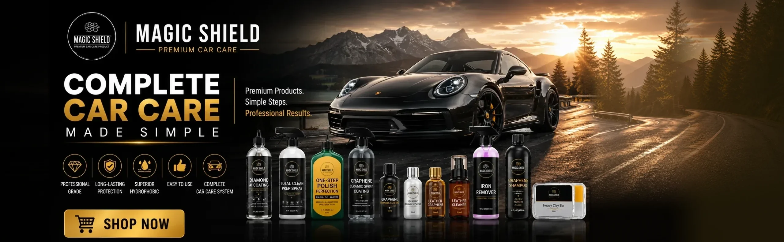 Magic Shield Canada car-care collection