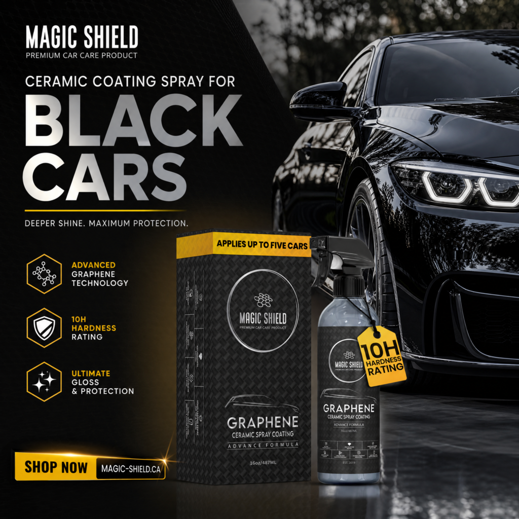 Ceramic Coating Spray for Black Cars