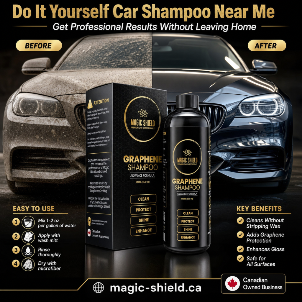 do it yourself car shampoo near me